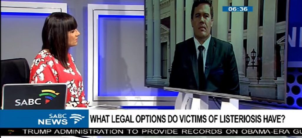 SABC Morning Live Show with Leanne Mannas – Legal implications of Listeriosis outbreak